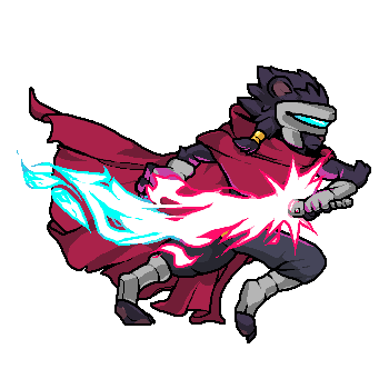 Portrait of Clairen, made for Rivals of Aether's workshop update (2022).