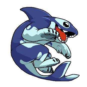 Portrait of Orcane, made for Rivals of Aether's workshop update (2022).