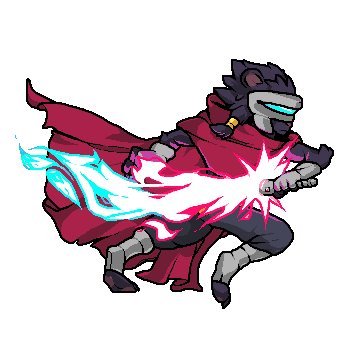 Portrait of Clairen, made for Rivals of Aether&#39;s workshop update (2022).