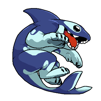 Portrait of Orcane, made for Rivals of Aether&#39;s workshop update (2022).